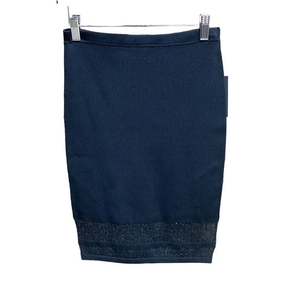 Guess Black Body Con Skirt Size Small NWT
